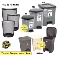 Tempat Tong Sampah Plastik Injak 5 10 15 20 30 L Liter Kamar Mandi Bin