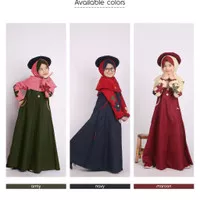 Baju Dannis Terbaru Gamis / Abaya Anak Reguler JA 0105 (2)