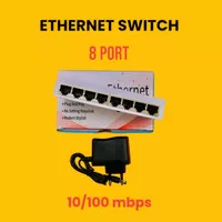 desktop ethernet 8port switch RJ45 10/100 mbps 8 PORT