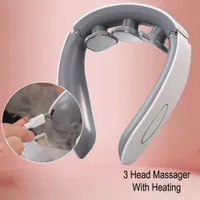 Alat Pijat Leher Smart Neck Massager 3 Head Rechargable Version