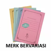 Map Kertas Panda Hijau Biru Kuning Merah Muda Stofmap Pink 1 Buah