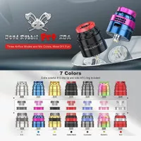 DEAD RABBIT PRO RDA NEW ORIGINAL | DOUBLE COIL DUAL BY HELLVAPEE