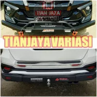 Paket Tanduk Towing Bar FORTUNER Pelindung Bemper Bumper Guard RHINO