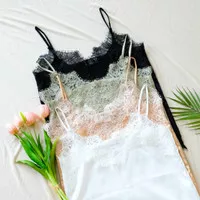 CAMISOLE TANK TOP WANITA CAMISOL LACE RENDA TANKTOP DALAMAN WANITA