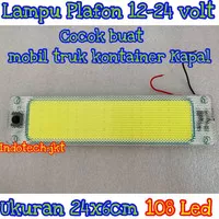 new Lampu Plafon Kabin Mobil Truk Kontainer Kapal 12-24 Volt Universal