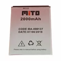 Baterai Battery Batre Batrai Ba-00137 Ba 00137 Mito A62 Note