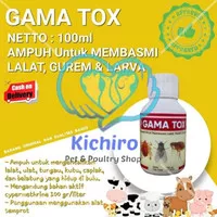 Gama Tox isi 100 ml Vetways Obat Gamatox Ampuh Membasmi Lalat, Gurem,