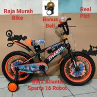 Sepeda Anak Laki Laki BMX Atlantis Sparta Robot 16 Inch Atlantis Bmx