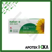 Natur E Skin Start - Natural Vitamin E 100 IU isi 32 Kapsul