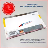 Layar LED LCD Laptop Sony Vaio VPC-EG28FG LED 14.0 Standard