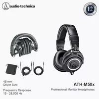 Audio Technica ATH-M50x / ATH M50X Headphone Monitoring