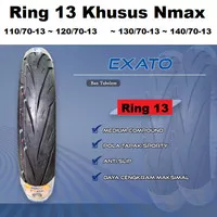 R13 IRC Exato NR88 70/80/90/100/120 Ban Luar Tubeless Nmax Ring 13