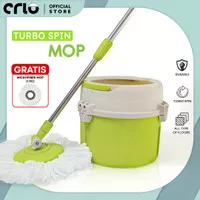 Alat Pel Lantai Praktis Modern dan Kekinian CRIO TURBO SPIN MOP