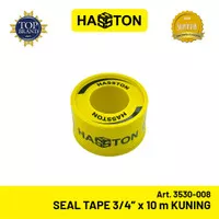 Hasston Seal Tape 3/4"x10m Kuning / Seltip Pipa (3530-008)