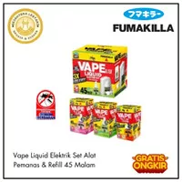 FUMAKILLA OBAT NYAMUK DBD VAPE ELEKTRIK LIQUID SET & REFILL 45 Ampuh