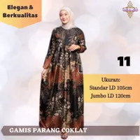 Baju Gamis Batik Wanita Modern Elegan Terbaru Murah