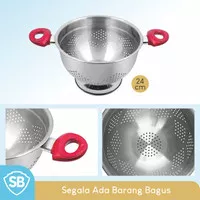 Rice Bowel Stainless 24 Cm / Sangku Nasi Multifungsi Bowl 24cm. Sang