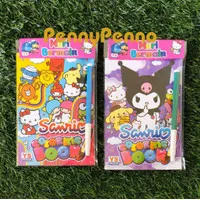 Buku Mewarnai + Spidol Motif Sanrio