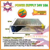 Power Supply 24V 10A Switching Power Supply 24V10A High Quality Jaring