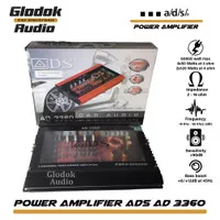 POwer amplifier transparan ads 4 Chenel orange ad3360