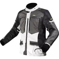 Jaket Adventure Waterproof LS2 Norway Man Jacket Black Grey Yellow