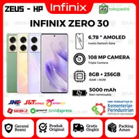 Infinix Zero 30 4G 8/256GB - Garansi Resmi 1 Tahun