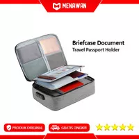 Briefcase Document Travel Passport Holder Tas Surat Dokumen Paspor