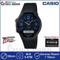 CASIO AW-90H-2BVDF - Jam Tangan Unisex Pria Wanita AW90H AW-90H-2B