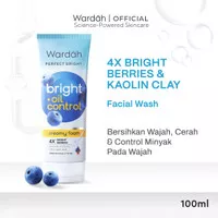 Wardah Perfect Bright Creamy Foam Brightening + Oil Control