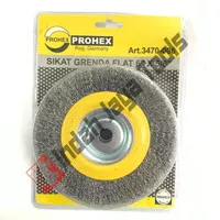 Sikat Kawat Gerinda Duduk 6 Inchi PROHEX - Wheel Wire Brush ART