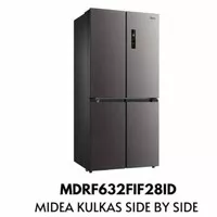 Kulkas Multidoor (4 pintu) Midea Inverter MDRF632FIF28ID