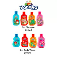 Kodomo Shampoo & Conditioner 200ml Kodomo Gel Shampoo Anak 200 ml