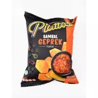 Piattos Sambal Geprek Kemasan Renceng 10 x 20 gram