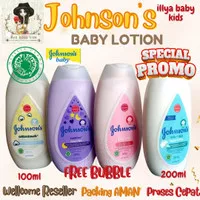 Johnsons Baby Lotion Milk + Rice / Mildness 100ml / 200ml Bed time bed