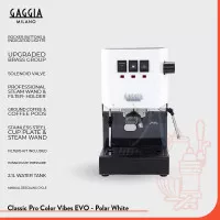 Gaggia Classic Pro Manual Espresso Machine / Mesin Kopi Manual - White