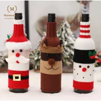 Christmas Bottle Cover Wine | Sarung Botol Wine Natal Xmas