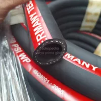 selang Rubber hose ODH 2 serat benang untuk air minyak solar oli