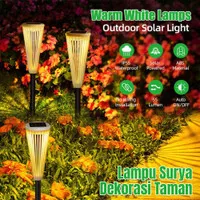 Lampu Hias LED Taman Tancap Tenaga Surya Solar Garden Lights Tahan AIr