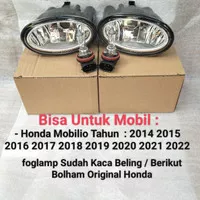 foglamp lampu kabut honda Mobilio tahun 2014 sampai 2022