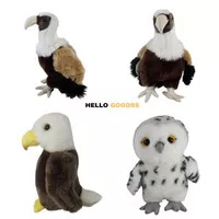 Boneka Binatang Burung Elang Eagle Owl Burung Hantu - Ukuran M