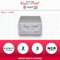 Paperpryns Kertas Continuous Form 3PLY NCR PRS 9,5" x 11"/2 (Bagi 2)