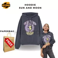 HOODIE SWEATER H&M PRIA WANITA SUN AND THE MOON|VERY IMPORTANT PERSON