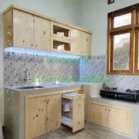 kitchen set kayu jati belanda /kitchen set minimalis murah /kitchenset