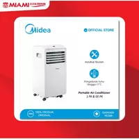 AC Portable Midea 1/2pk / AC Dorong Midea MPHA-05CRN7 AC Midea MPHA05