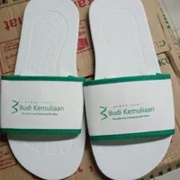 [EMBOS][Order ka Leo] Sandal Hotel list hijau 8mm+sablon 1 warna