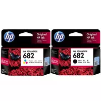 HP Tinta 682 Color / Warna Original Ink Advantage Cartridge