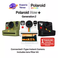 Polaroid Now+ Generation 2 i-Type Instant Camera & Bonus Lens Filters