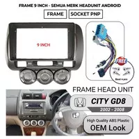 Frame Head Unit Honda City 2003-2008 9 inch OEM