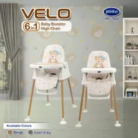 Pliko Velo CX HC565 High Chair Kursi Makan Anak Bayi 7in1