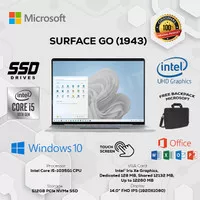 PROMO MICROSOFT SURFACE GO 1943 INTEL i5 WIN 10 PRO SSD 512GB 12.4" 